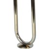 Modern U Shaped 7"L x 4.5"W x 12"H Candle Holder in Gold