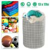 Large Foldable Storage Laundry Hamper Clothes Basket Washing Bag Bin Organizer