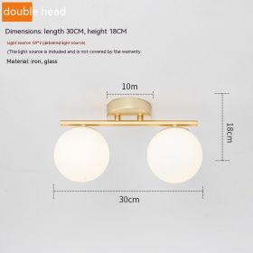 Living Room Bedroom Showcase Ceiling Lamp (Option: Light Changing)