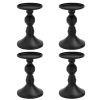 2/4pcs Metal Candle Holders Wedding Candlestick Crafts Candle Stand Centerpiece Road Lead Living Room Wedding Party Table Decor