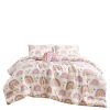 Rainbow Hearts 4PC COMFORTER SET