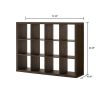 12 Cubby Mobile Tray Storage Cabinet, 3x4, Classroom Furniture