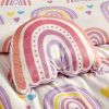 Rainbow Hearts 4PC COMFORTER SET